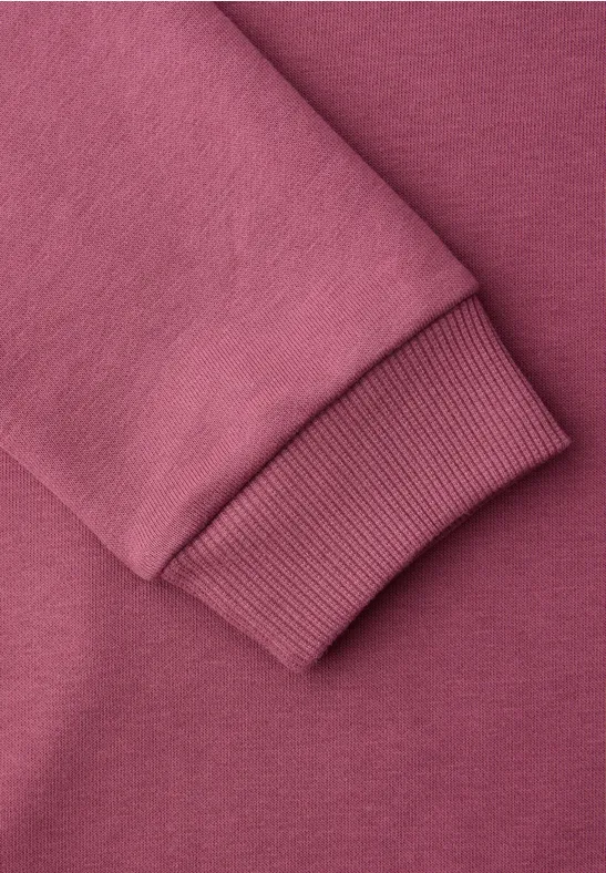 Hoodie en couleur unie dark clouded blush