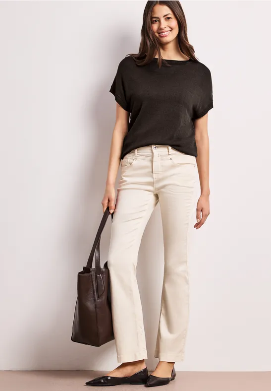 Pullunder mit U-Boot-Ausschnitt espresso brown