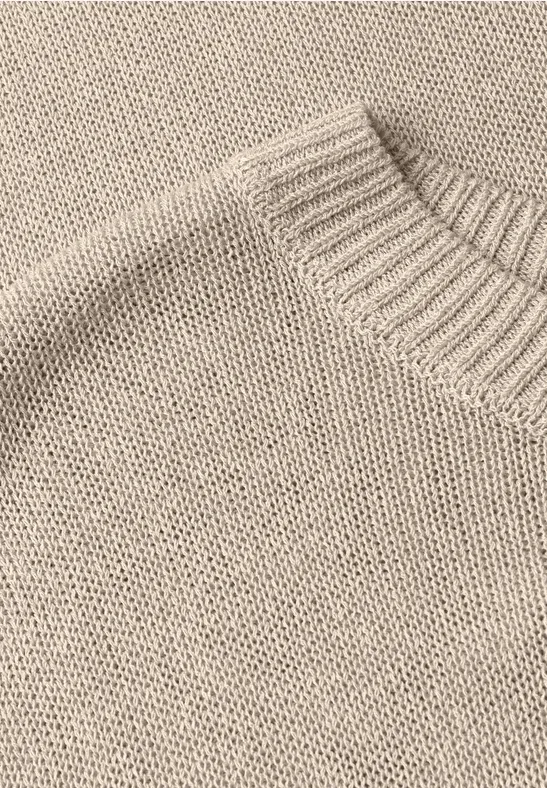 Pullunder mit U-Boot-Ausschnitt clay sand