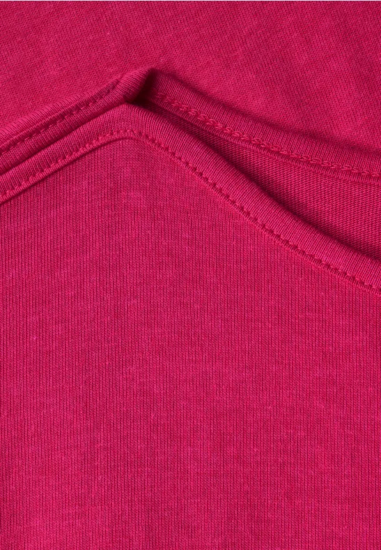 Shirt mit U-Boot-Ausschnitt juicy berry