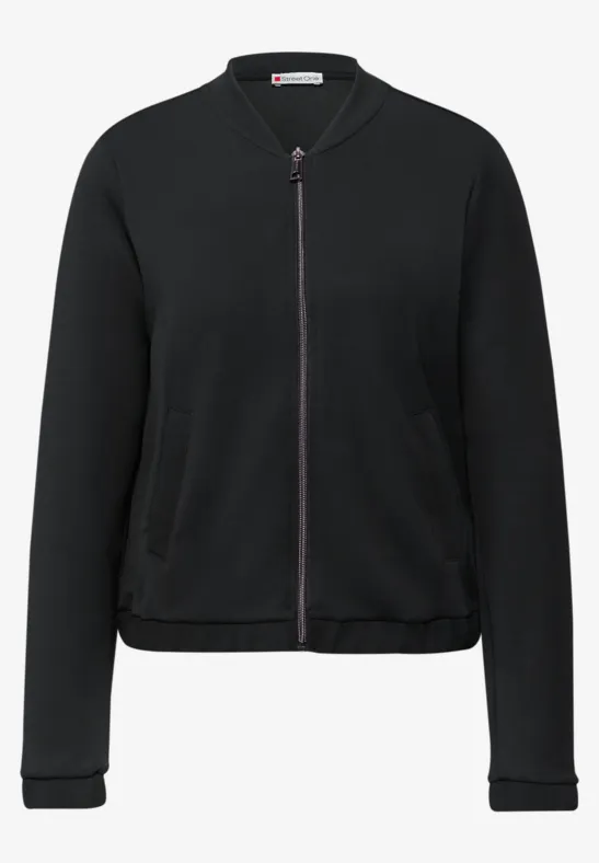 Silk-Look jasje Black