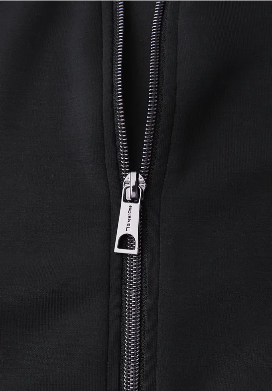 Silk-Look jasje Black