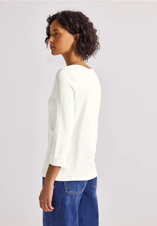 Basic U-Boot Shirt off white