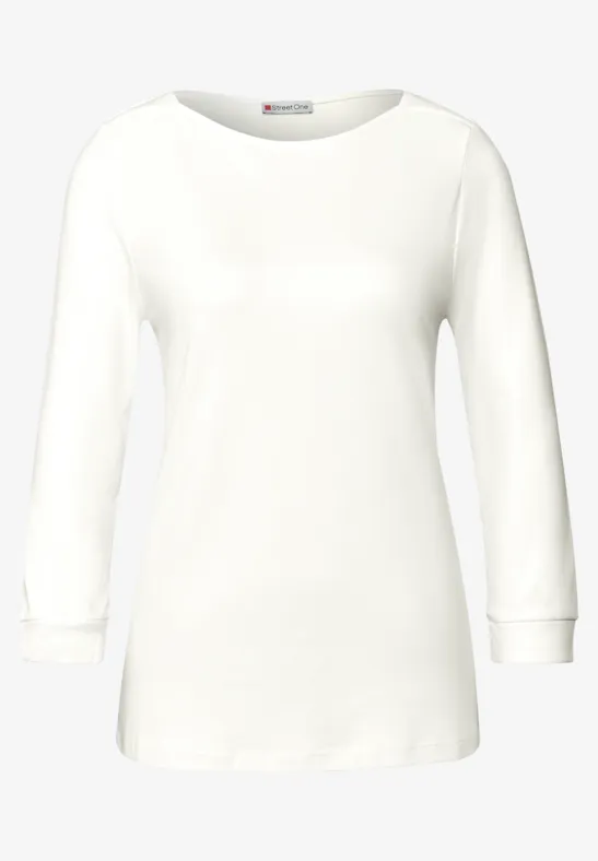 Basic U-Boot Shirt off white