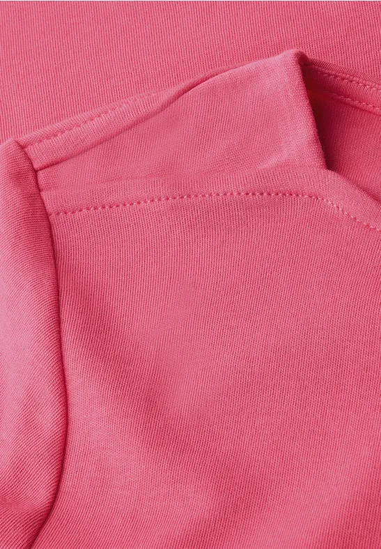 Basic onderzeeër shirt almond coral
