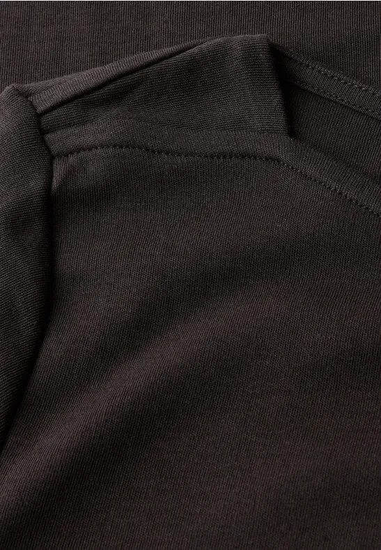 Basic onderzeeër shirt deep roast brown