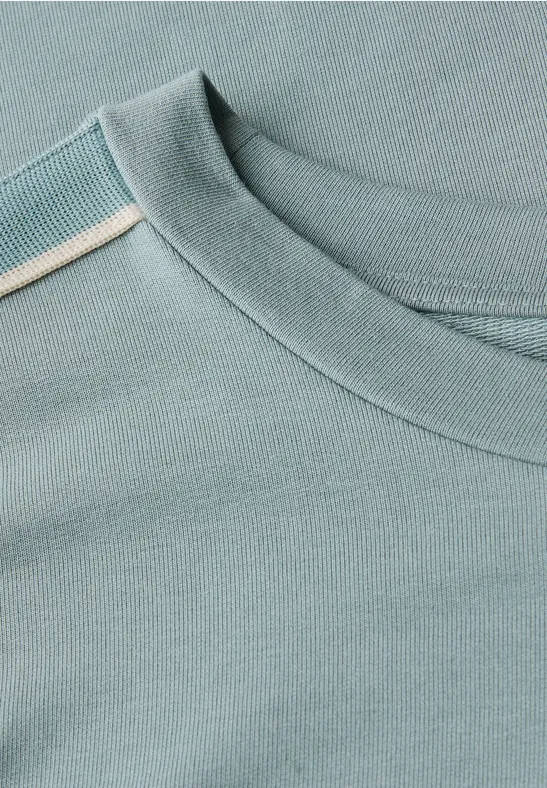 Shirt met gallonstrepen arona blue