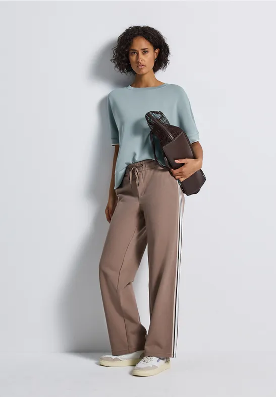 Silk-Look shirt arona blue