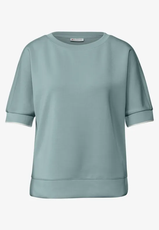 Silk-Look shirt arona blue
