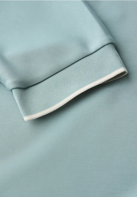 Silk-Look shirt arona blue