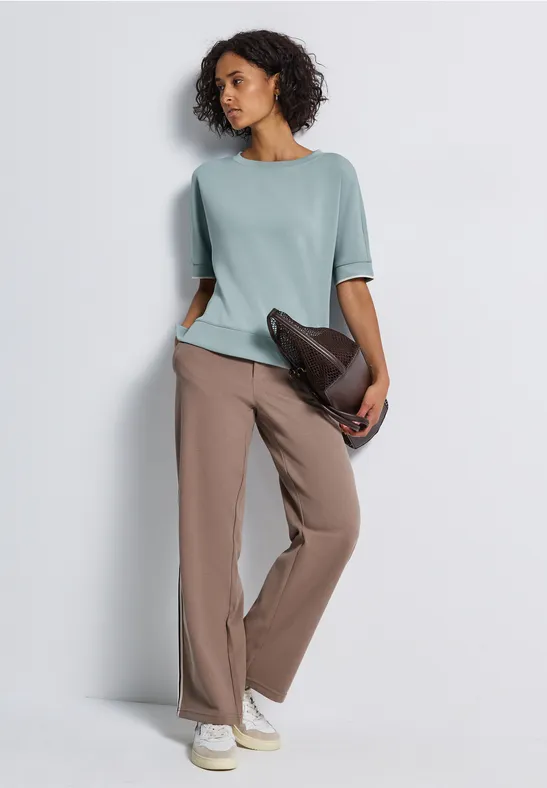 Silk-Look shirt arona blue
