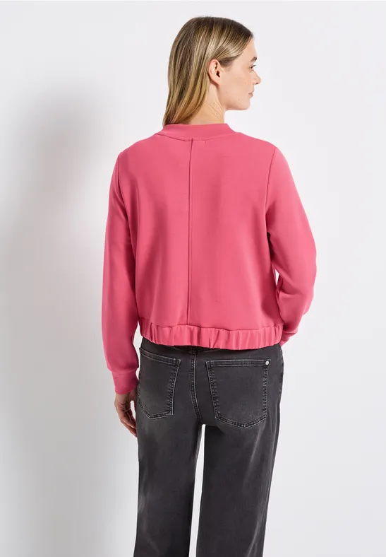 Silk-Look Jacke almond coral