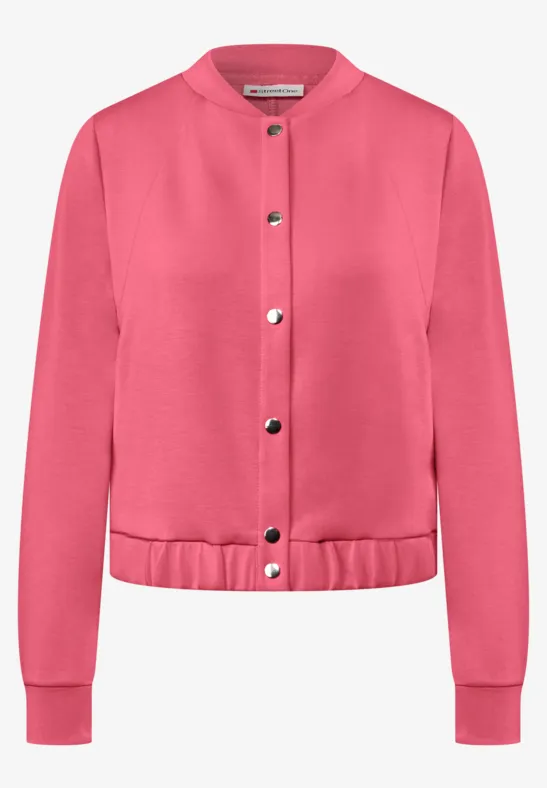 Silk-Look Jacke almond coral