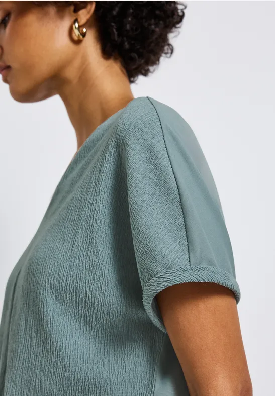 Strukturmix Shirt arona blue