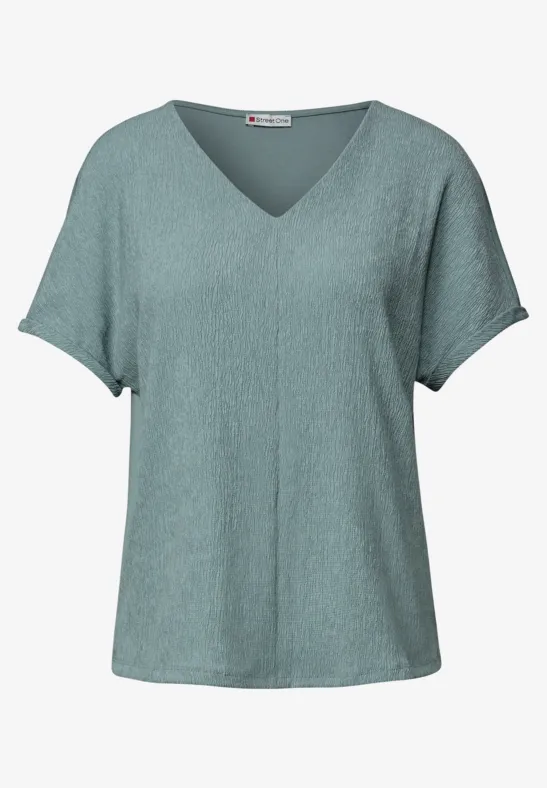 Strukturmix Shirt arona blue