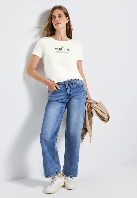 T-shirt avec art wording off white