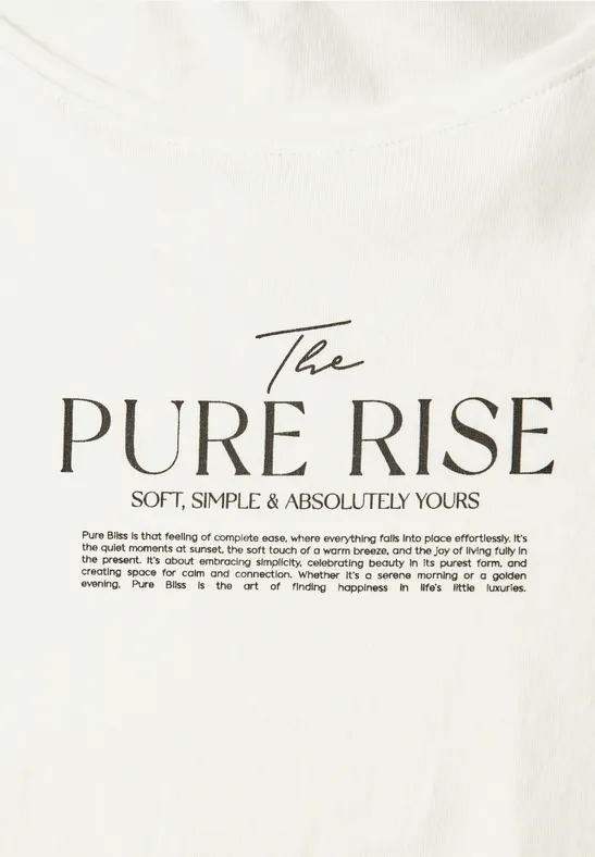 T-shirt avec art wording off white