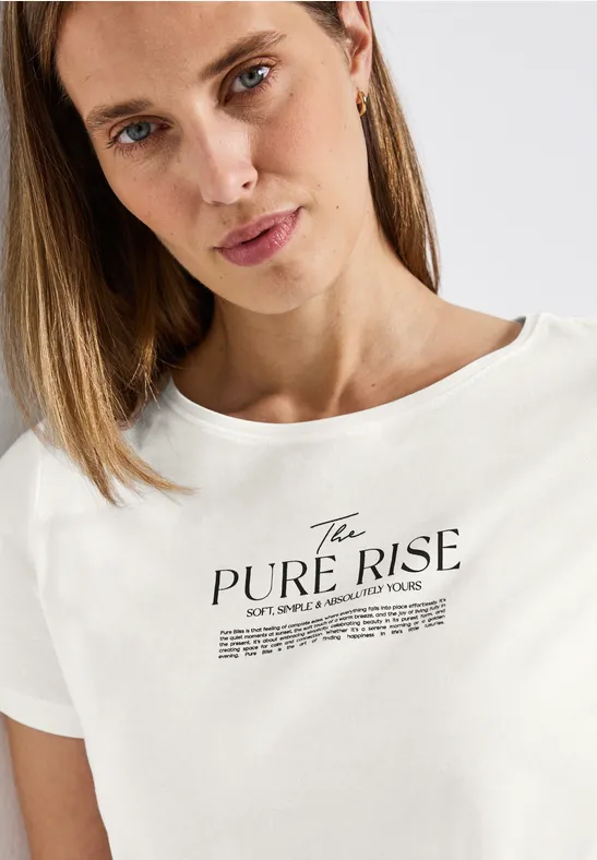 T-shirt avec art wording off white