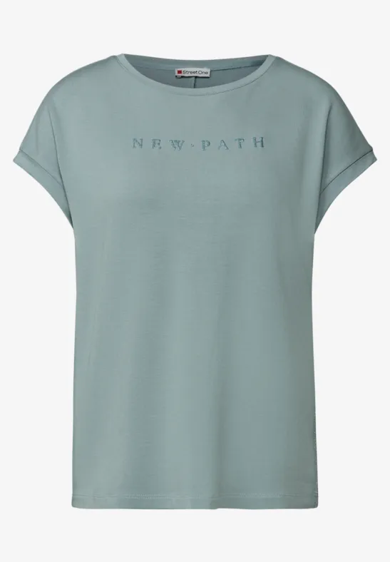 T-shirt avec détails scintillants arona blue