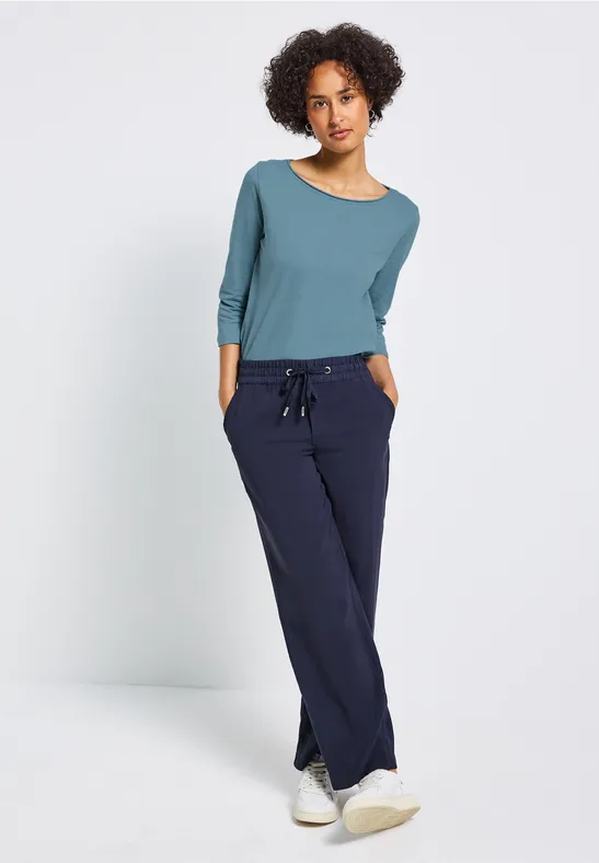 Shirt mit 3/4 Arm glacier blue
