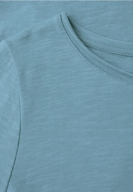 Shirt mit 3/4 Arm glacier blue