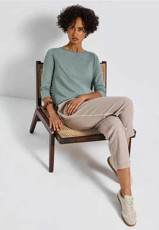Shirt mit 3/4 Arm arona blue
