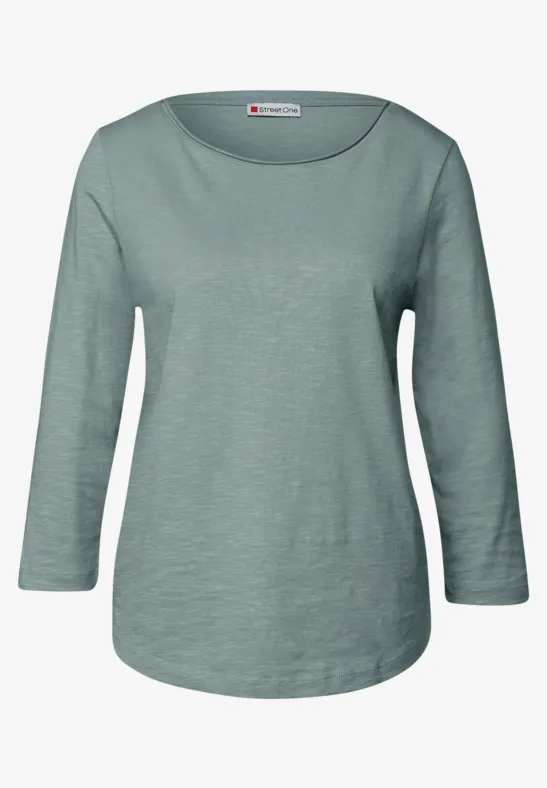 Shirt mit 3/4 Arm arona blue