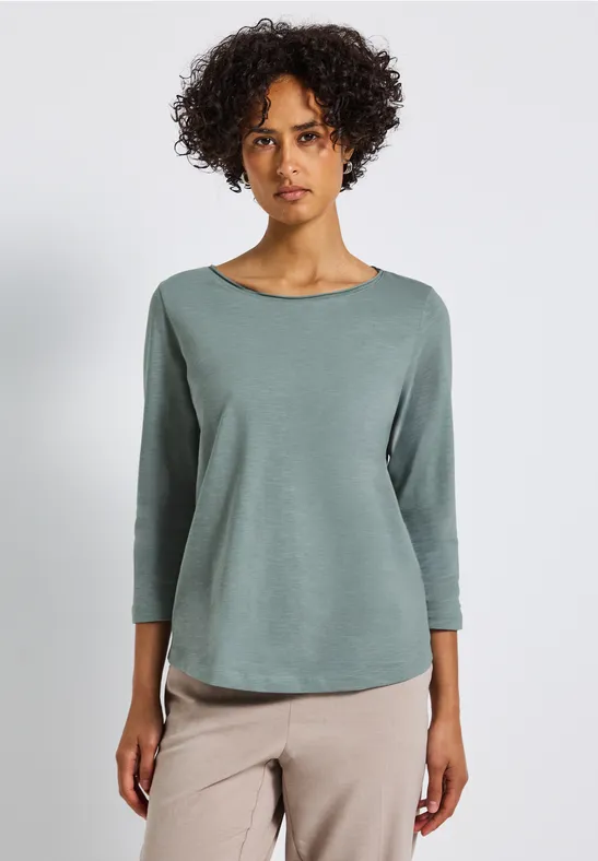 Shirt mit 3/4 Arm arona blue
