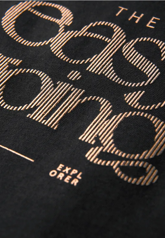 Shirt met print Black