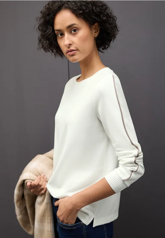 T-shirt avec détails tape off white
