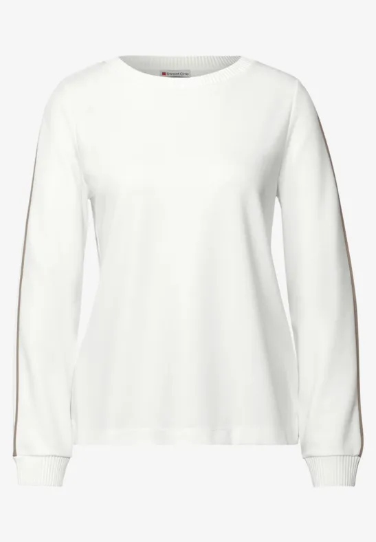 T-shirt avec détails tape off white