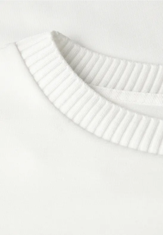 T-shirt avec détails tape off white