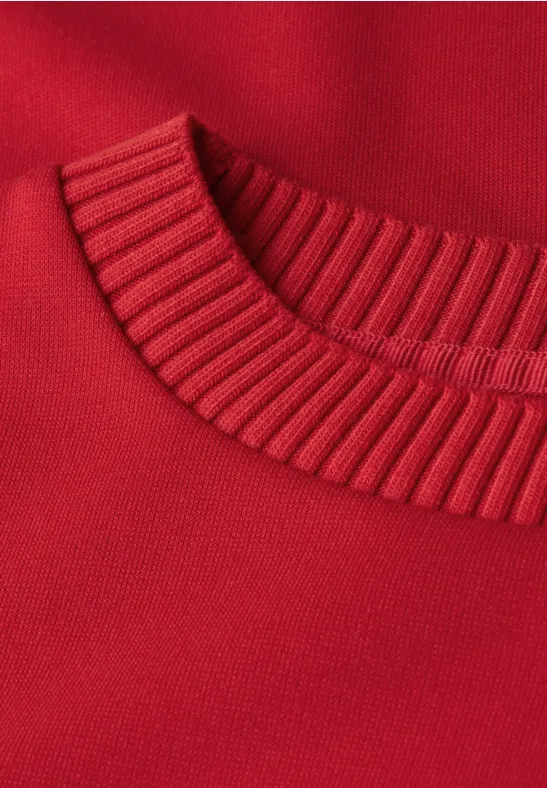T-shirt avec détails tape racing red