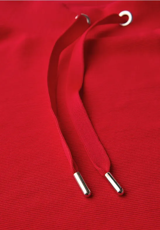 T-shirt ottoman avec tape racing red