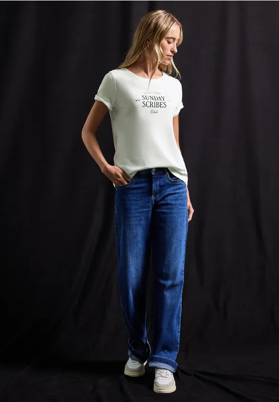 T-shirt avec wording off white