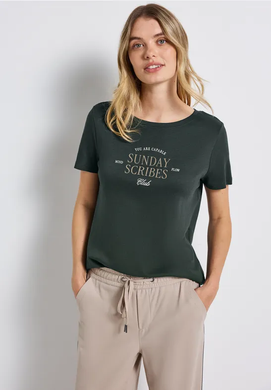 T-shirt avec wording null