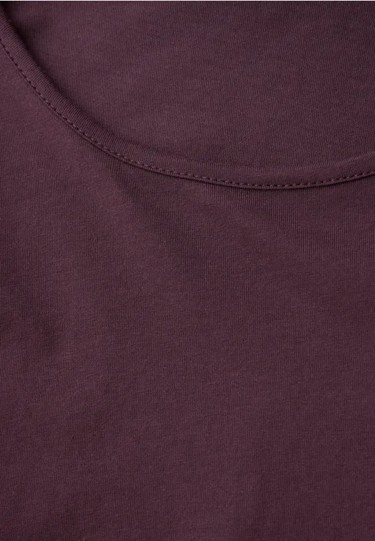Basic Langarmshirt jazz berry