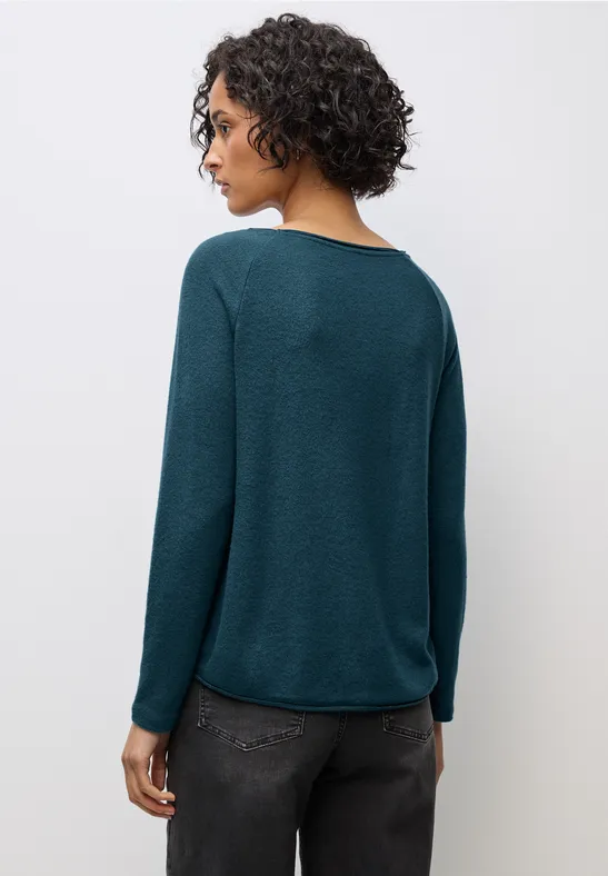 Softes Melange Shirt tide blue