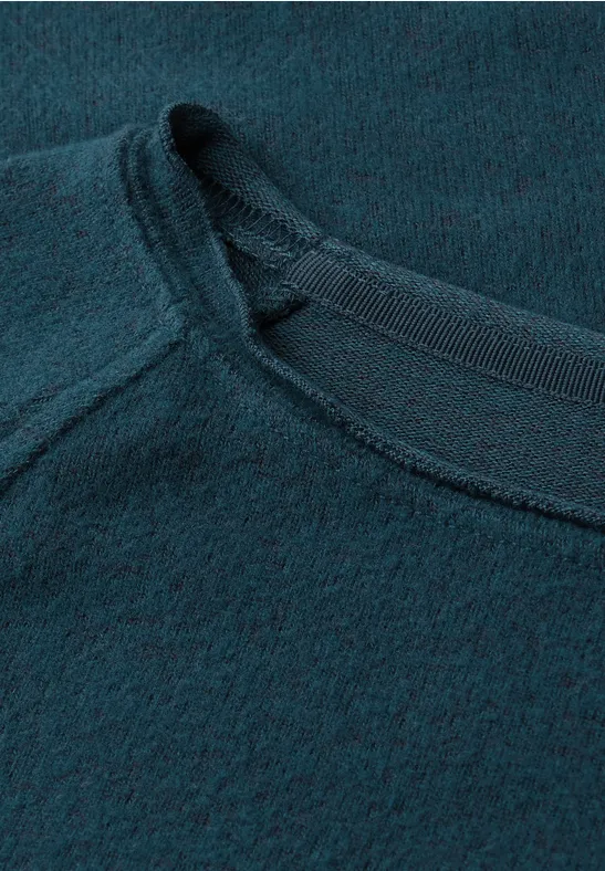 Softes Melange Shirt tide blue