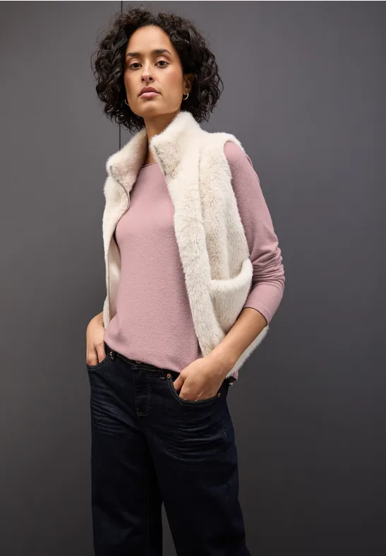 Softes Melange Shirt powder pink mel.