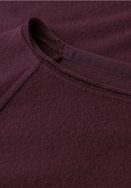 Softes Melange Shirt jazz berry