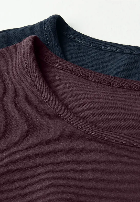 2-pack shirts met lange mouwen null