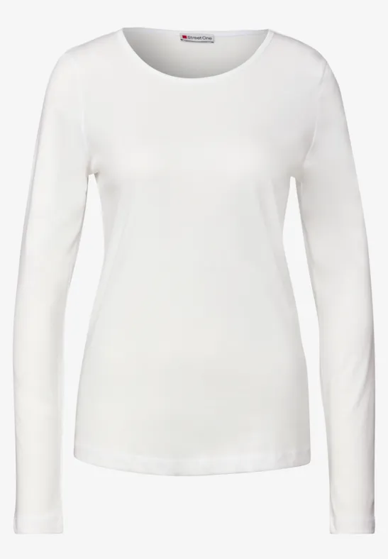 2er-Pack Langarmshirts off white/faded rose