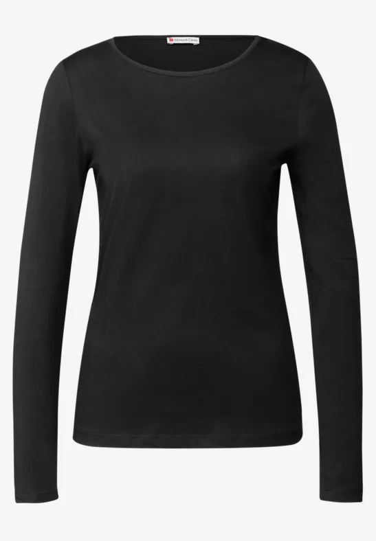 2er-Pack Langarmshirts white/black