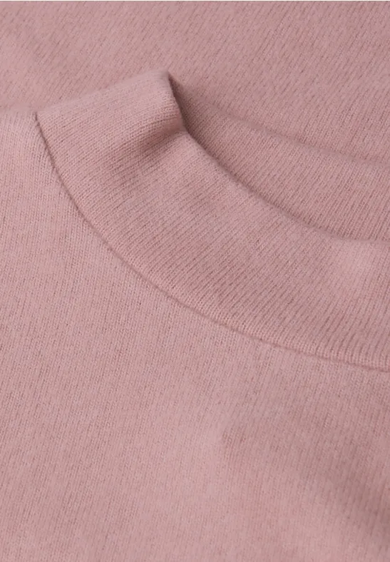 Softes Turtleneck Shirt powder pink mel.