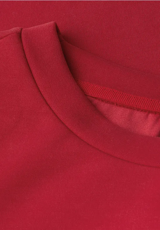 Silk-Look Shirt racing red