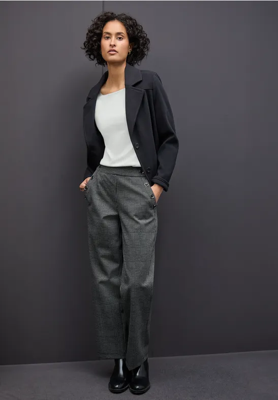 Basic Langarmshirt pelican grey
