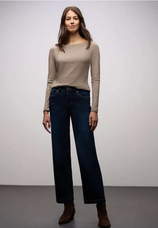 T-shirt basique à manches longues null