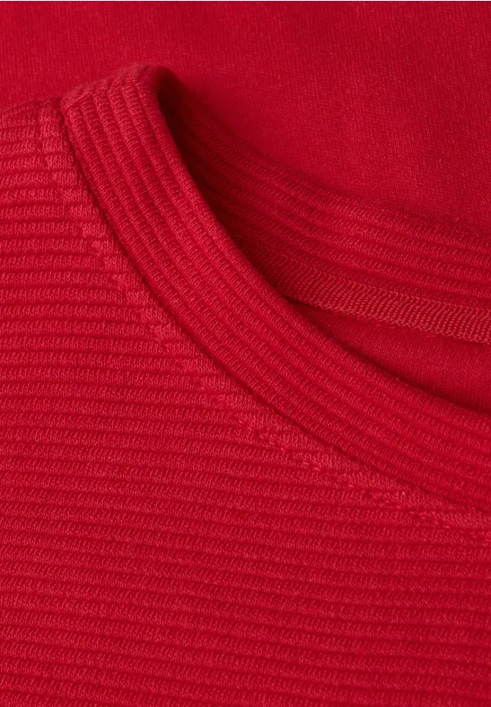 Strukturmix Shirt racing red