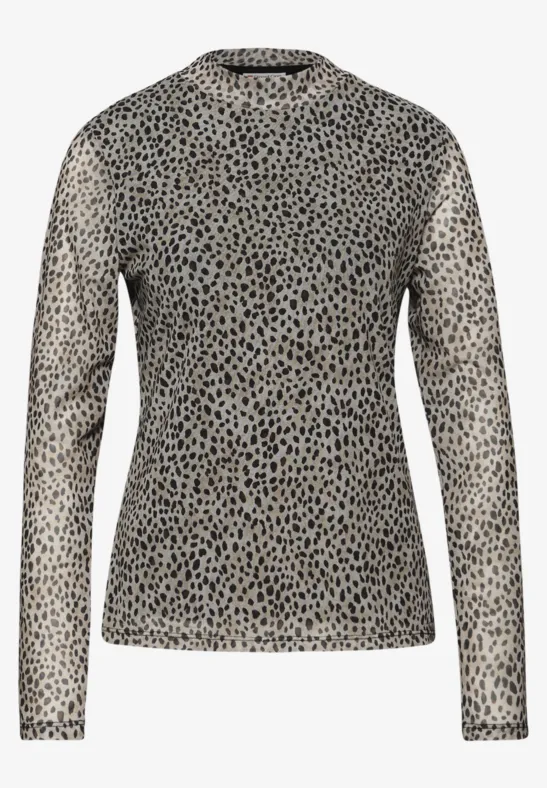Leo Mesh-Shirt sanded beige